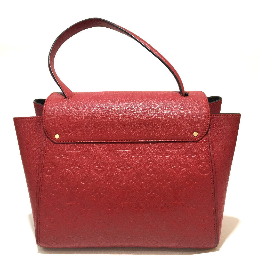 Louis Vuitton Monogram Implant Trocadero Bag Cerise Red